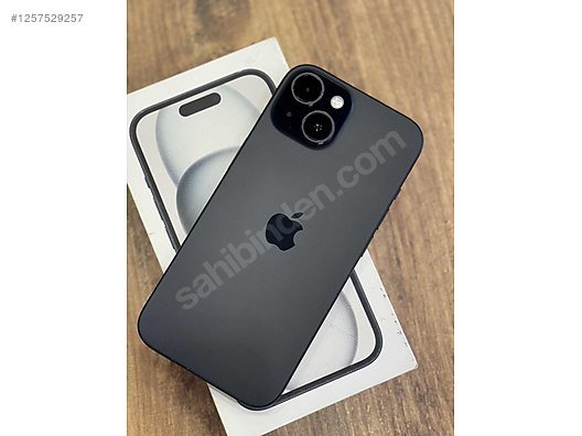 iPhone 15 128GB Siyah - Kutusundan Çıkmamış