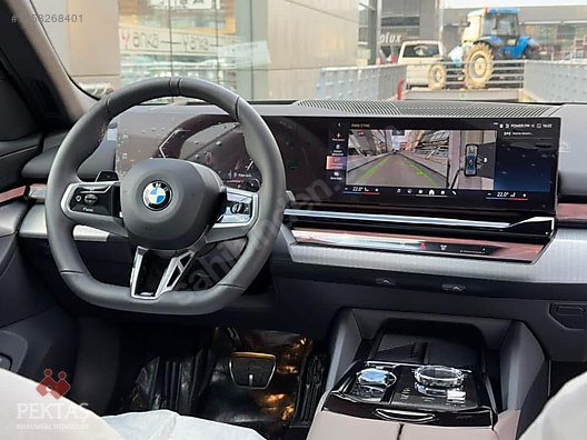2024 BMW 5.20i MSport - 20 Jant, Hatasız, 8000 KM