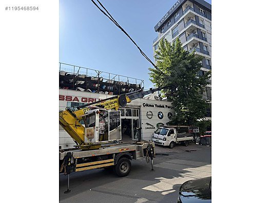 Kiralık Sepetli Vinç – Yüksek Alanlar İçin Uygun